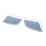 VLZUNO Style de Voiture 2 pièces Argent Avant Gauche Droite Phare Lampe Frontale rondelle buse de pulvérisation Couvercle, for C