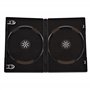 Lot de 50 boîtiers DVD doubles Noir - 14 mm-dragontrading ® Par