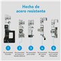 EFFEKTIV - Pied pour surjeteuse Triumphator 1700X/1800X | Accessoires professionnels pour machine à coudre | Idéal pour bordures