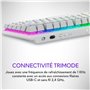 Alienware Pro Clavier Gaming sans fil sans pavé numérique, commutateurs mécaniques hotswap, touches PBT durables, rétroéclairage