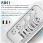 5 x Prises - Boite Cache Cable