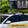 ZXHHXEB Voiture Toit Étagère,pour Nissan Terra 2018-2022 Aluminium Croix Barres Balustrade Transporteur, Charger Transporteur, V