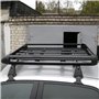 pour Car SUV Truck Aluminium Croix Barres Balustrade Transporteur