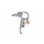METALMORPHOSE - Porte-clés Métal 3D Gymnastique - Passion Sport, Cadeau Homme, Cadeau Femme, Cadeau Jeux Olympiques