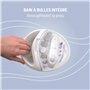 Set Manucure Pedicure avec Ponceuse Electrique pour Ongles Kit d'Embats Bain Bulles et Fonctionne Sechage Integrée