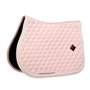 Kentucky Horsewear - Tapis de selle avec corde tressée - Chabraque - Saut - rose clair