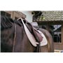 Kentucky Horsewear - Tapis de selle avec corde tressée - Chabraque - Saut - rose clair