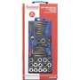 Perel HTDS40 Lot de 40 tarauds et filières