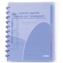 Agenda Enseignant avec Intercalaires et Pochettes
