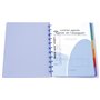 Agenda Enseignant avec Intercalaires et Pochettes