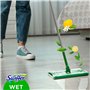 Swiffer Lingettes Humides, 12 Lingettes Nettoyantes, pour Balai Swiffer, Attrape-Poussière, Lingette Retient la Poussière et la 