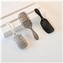 Olivia Garden - Essential Care Flex Bristles Cheveux fins Ice White. Brosse à cheveux secs et humides démêlante pour cheveux fin