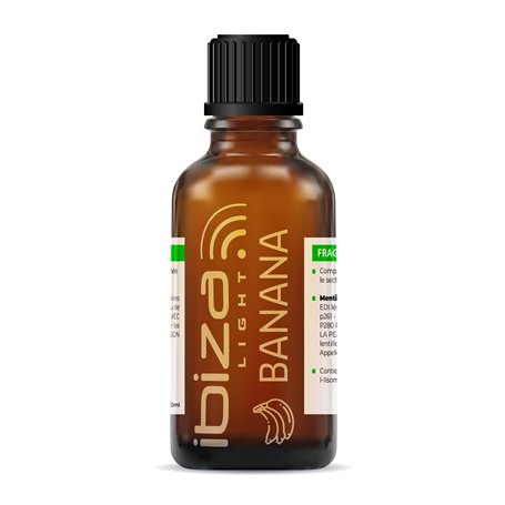 Ibiza - SMOKE-BANANA - Parfum pour machine à fumée - Senteur banane