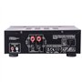 LTC - KARAOKE-STAR4-MKII - Kit karaoké avec amplificateur, 2 micros filaires et 2 enceintes de 75W - Bluetooth et USB - Noir