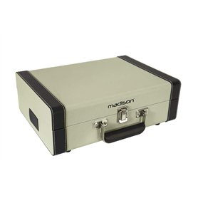 Madison - MAD-RETROCASE-CR - Mallette tourne-disque (33