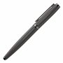 BOSS HUGO Stylo roller BLAZE gun. Stylo équilibré moderne à engravé rayé avec placage en bronze mat et contraste brillant. Exist