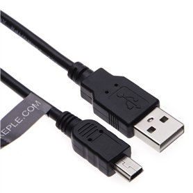 Keple Mini câble de câble USB Chargeur de câble USB Chargeur Data Sync Compatible avec Canon Digital IXUS Series : Canon EOS sér