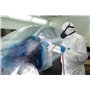 DuPont Tyvek 500 Xpert | Vêtement de Protection Chimique, à Capuche, Catégorie III, Type 5-B et 6-B | Robuste et Légère | Blanc 