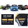 Pare Soleil Voiture Bébé pour Renault Clio V/5 (AB Bj.2019), 2 Pièces Protege Soleil Voiture Arriere,Chaussette Voiture Soleil p