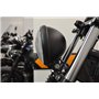 Alchemy Parts Noir Moto Phare - 5.75" Bates Style - Bas Support - pour Moto Custom