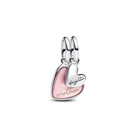 Perle de verre Femme Pandora 793766C01 Rose Argenté