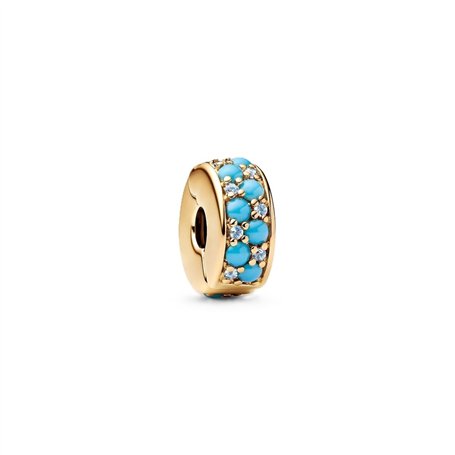 Perle de verre Femme Pandora 763902C01 Doré