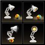 LEGO Ideas 21357 Disney Pixar Luxo Jr. - Set de Construction Collector pour Adulte - Déco
