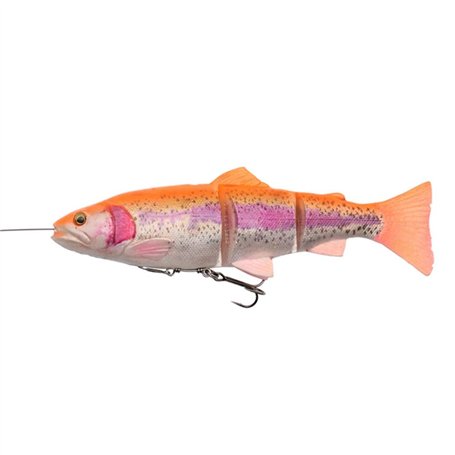 Savage Gear - Leurre 4D Line Thru Trout - Truite en caoutchouc à l'aspect naturel - Pour la pêche - Appât pour brochet