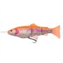 Savage Gear - Leurre 4D Line Thru Trout - Truite en caoutchouc à l'aspect naturel - Pour la pêche - Appât pour brochet