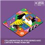 SteelSeries Tapis de Souris QcK - Collab limitée - Roma Bib - Caoutchouc antidérapant - Suivi et stabilité - Optimisé pour Les c