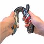 Liontouch - Couteau Pirate - Capitaine Rayure Rouge | Jouet en Mousse d'imitation avec Motif de crâne | Armes sûres et Armure de
