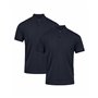 DANISH ENDURANCE Polo en Coton Bio à Manches Courtes pour Homme
