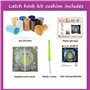 Latch Hook Kits Dalmatien Spawn Diy Housse De Coussin Housse De Coussin Housse De Coussin Broderie Craft Kit Pour Adultes Et Déb