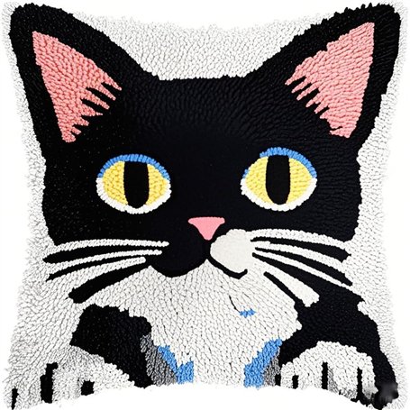 Rqwybcaxn Kit Tapis Au Point Noué Its De Crochet De Verrouillage For Adultes Dalmatien Spawn Débutants Bricolage Cadeaux Faits À