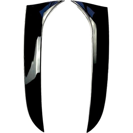 WXSSH Panneau de becquet latéral du véhicule Becquet latéral de Lunette arrière de Voiture pour VW pour Version Travel pour Pass