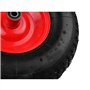 Roue gonflable de rechange pour roue de brouette, 4.00-6 2PR