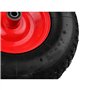Roue gonflable de rechange pour roue de brouette, 4.00-6 2PR