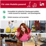Invest - Lot de 10 sacs d'aspirateur filtrants pour Kärcher 2.863-006.0 WD4 WD5 WD6 MV4 MV5 MV6 Type KA 33 Filtre plissé plat 2.