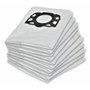 Invest - Lot de 10 sacs d'aspirateur filtrants pour Kärcher 2.863-006.0 WD4 WD5 WD6 MV4 MV5 MV6 Type KA 33 Filtre plissé plat 2.