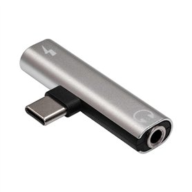 AKYGA AK-AD-71 Adaptateur de Casque USB Type C vers USB Type C/Jack 3