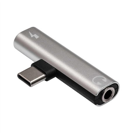 AKYGA AK-AD-71 Adaptateur de Casque USB Type C vers USB Type C/Jack 3