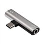 AKYGA AK-AD-71 Adaptateur de Casque USB Type C vers USB Type C/Jack 3
