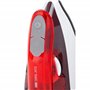 Teesa Slide Travel 1100 Fer à Repasser de Voyage, Rouge/Blanc/Gris