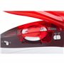 Teesa Slide Travel 1100 Fer à Repasser de Voyage, Rouge/Blanc/Gris