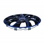 Lot de 4 enjoliveurs Stig Extra de 15" - Coloris : noir et bleu