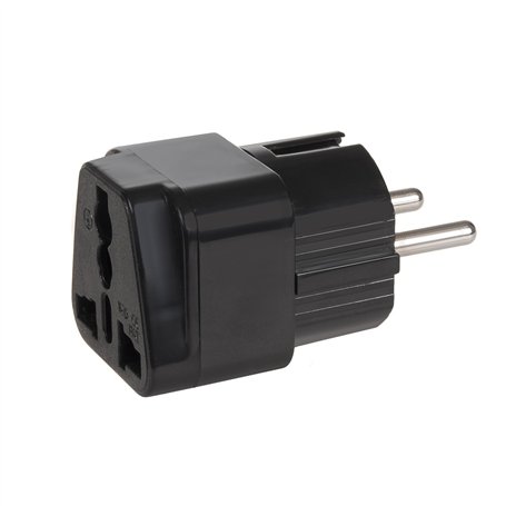 Maclean MCE155 Adaptateur de Prise au Royaume-Uni sur l'UE Universel