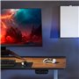 NanoRS Lot de 2 supports muraux pour deux consoles, avec support pour coussinets et emplacement pour écouteurs, compatible avec 