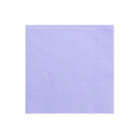 Lot de 20 serviettes en papier 33 x 33 cm