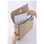 D.RECT Lot de 6 Boîtes d’Archivage 80 mm - Carton Ondulé 3 Couches 390 g/m², pH Neutre - Archivage Carton pour Classeurs 50 mm, 