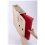 D.RECT Lot de 6 Boîtes d’Archivage 80 mm - Carton Ondulé 3 Couches 390 g/m², pH Neutre - Archivage Carton pour Classeurs 50 mm, 